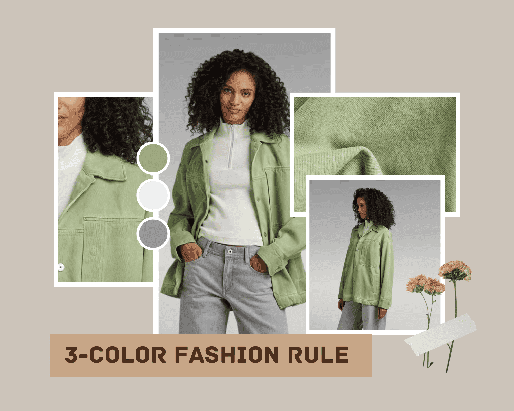 3-color fashion rule, fashion rule, AI 