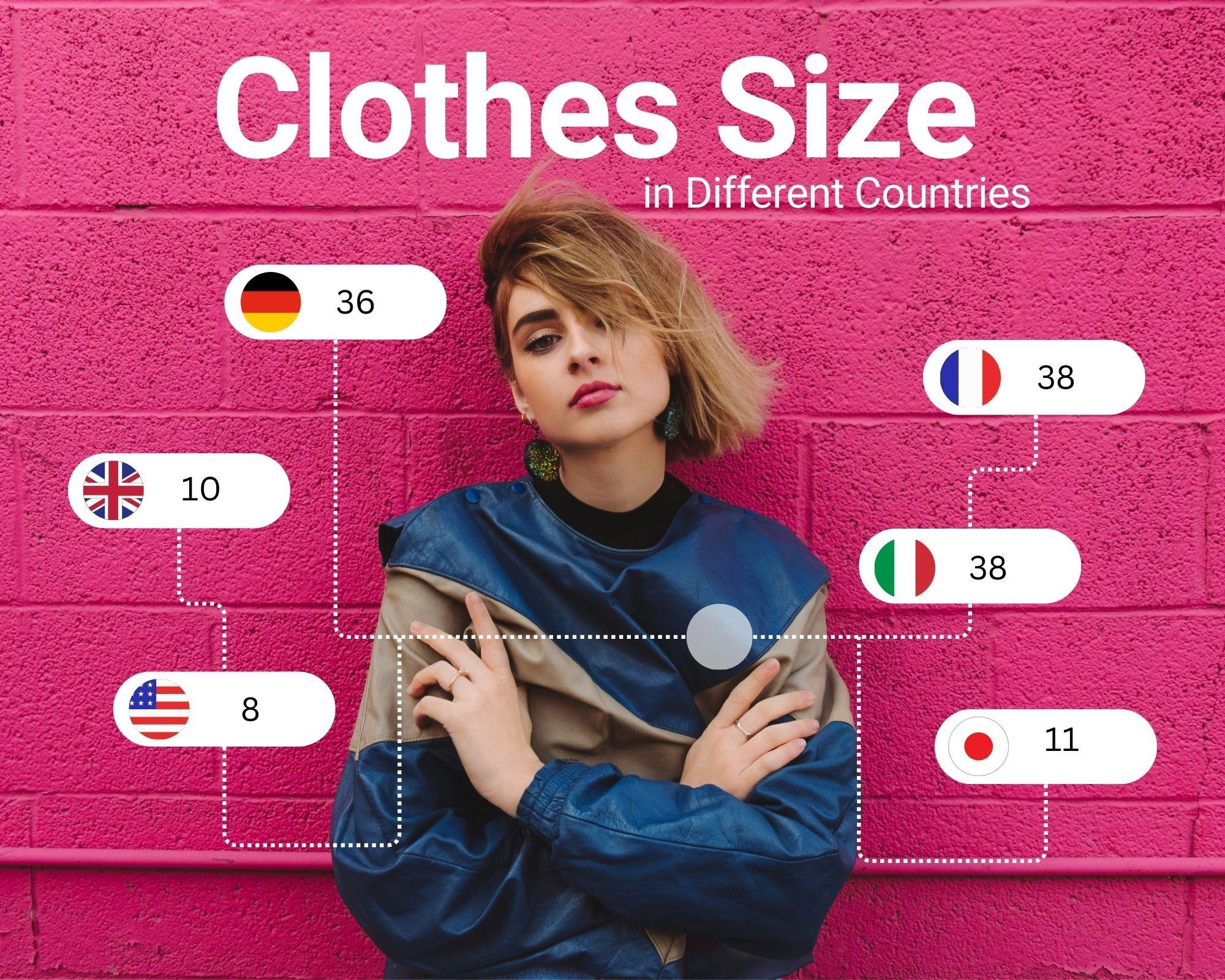 How To Find Your Size In Different Countries