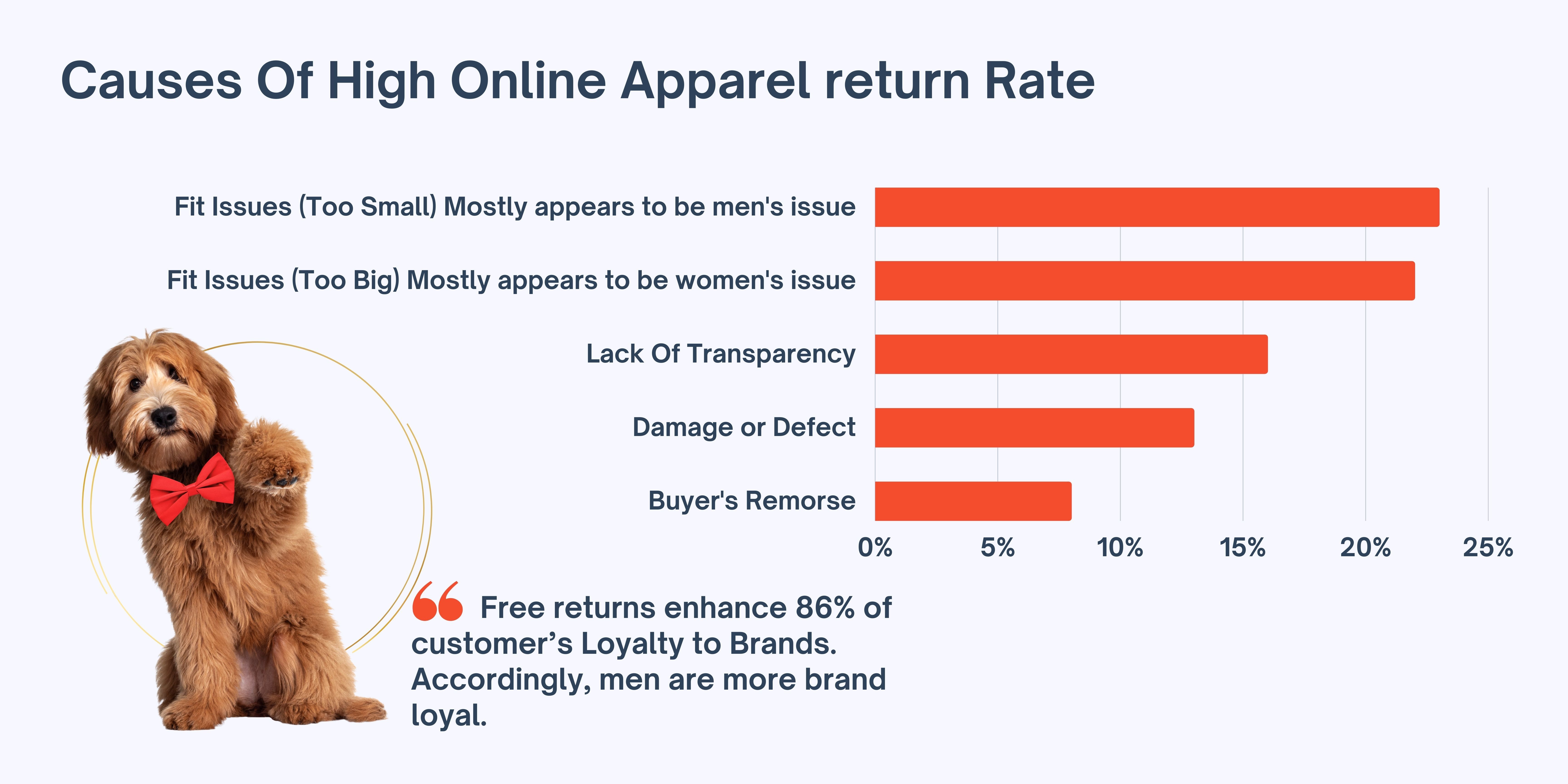 causes of high online apparel return rates